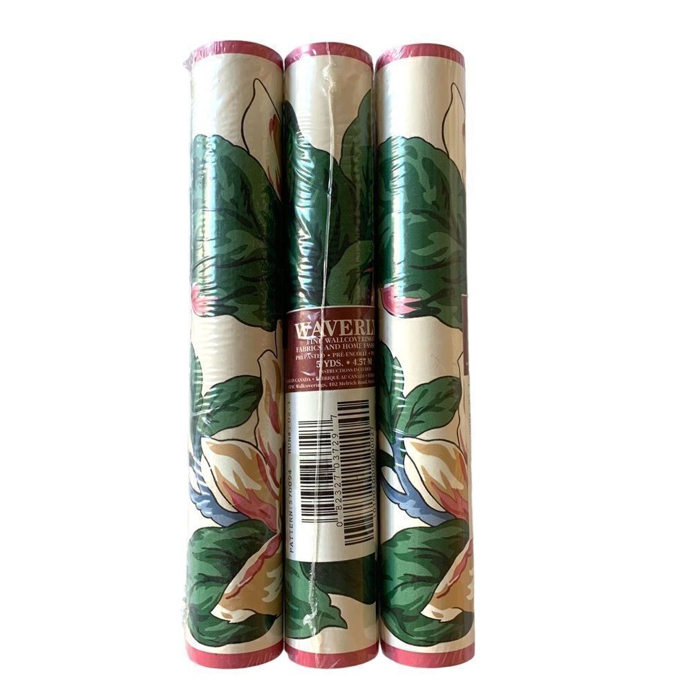 Waverly Floral Btanical Wallpaper Border